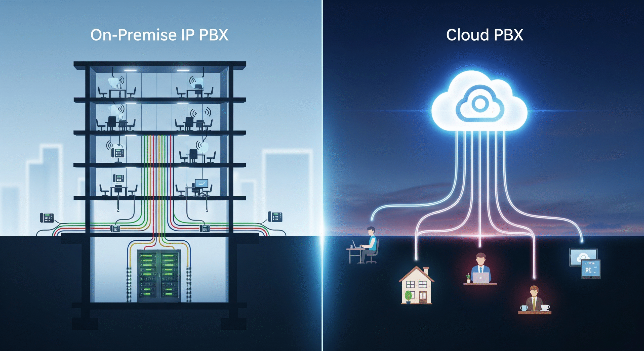 The Great Debate: Which IP PBX Model is Right for Your Company’s Future?